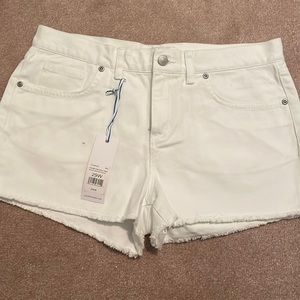 NWT southern tide white denim shorts
